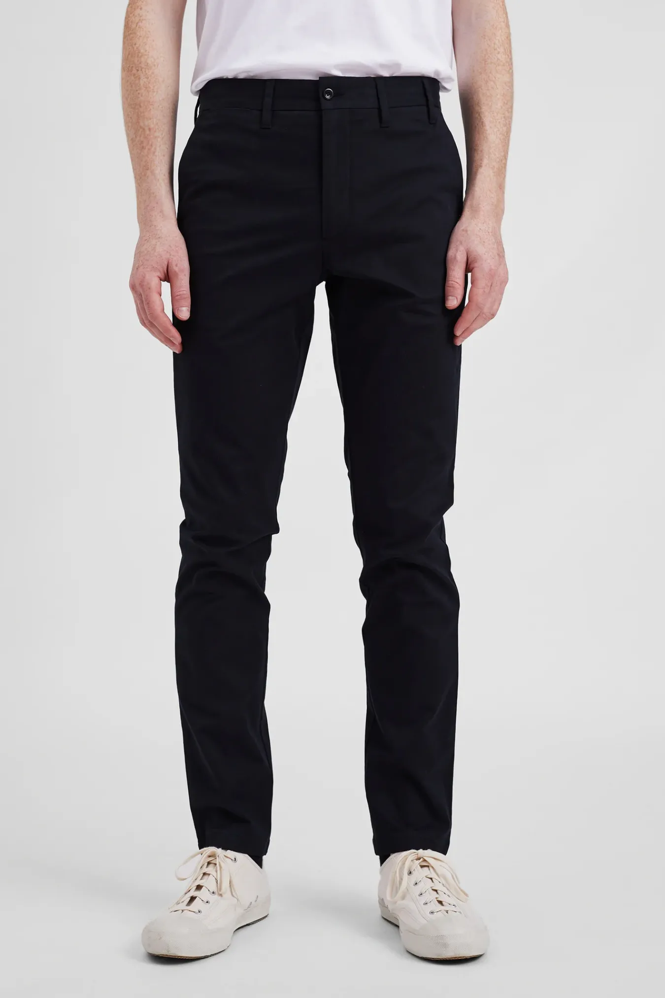 TROUSERS^Norse Projects Norse Standard Slim Chino Black