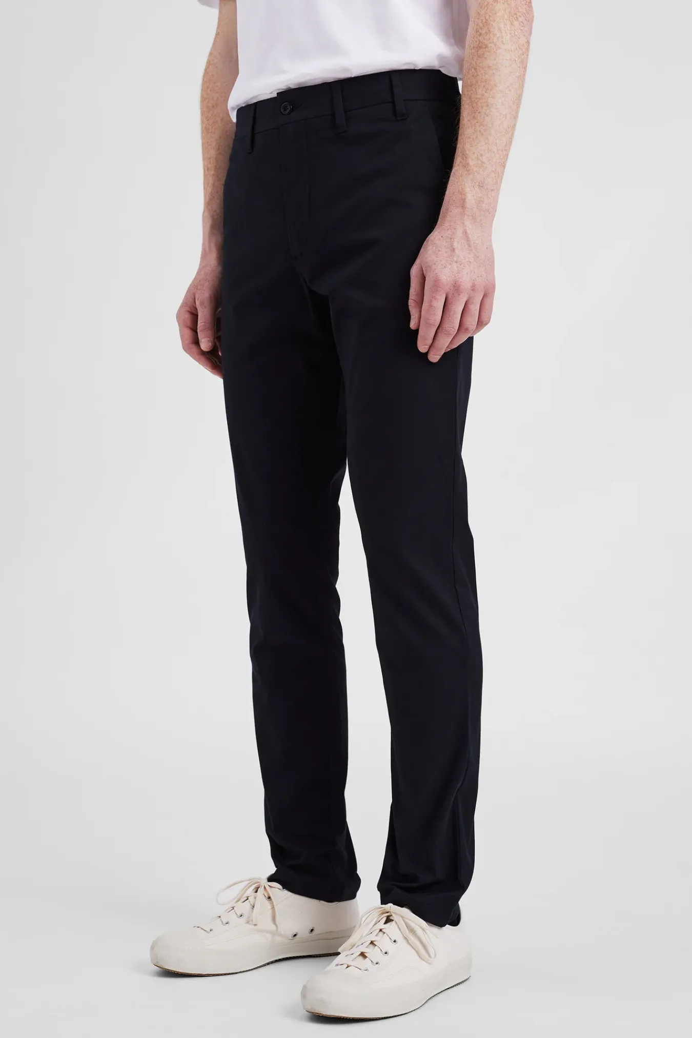 TROUSERS^Norse Projects Norse Standard Slim Chino Black