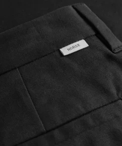 TROUSERS^Norse Projects Norse Standard Slim Chino Black