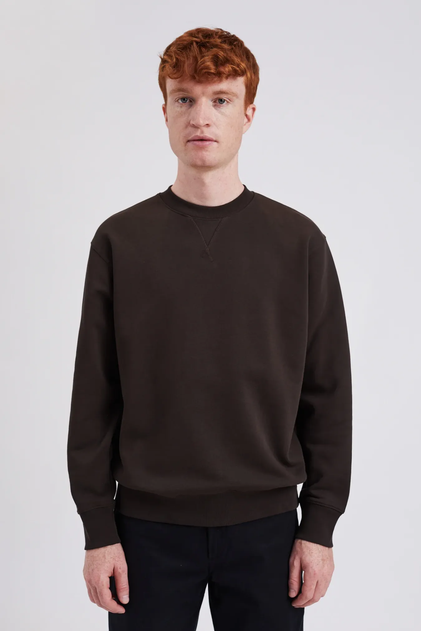 SWEATSHIRTS^Norse Projects Norse Standard Sweatshirt Espresso