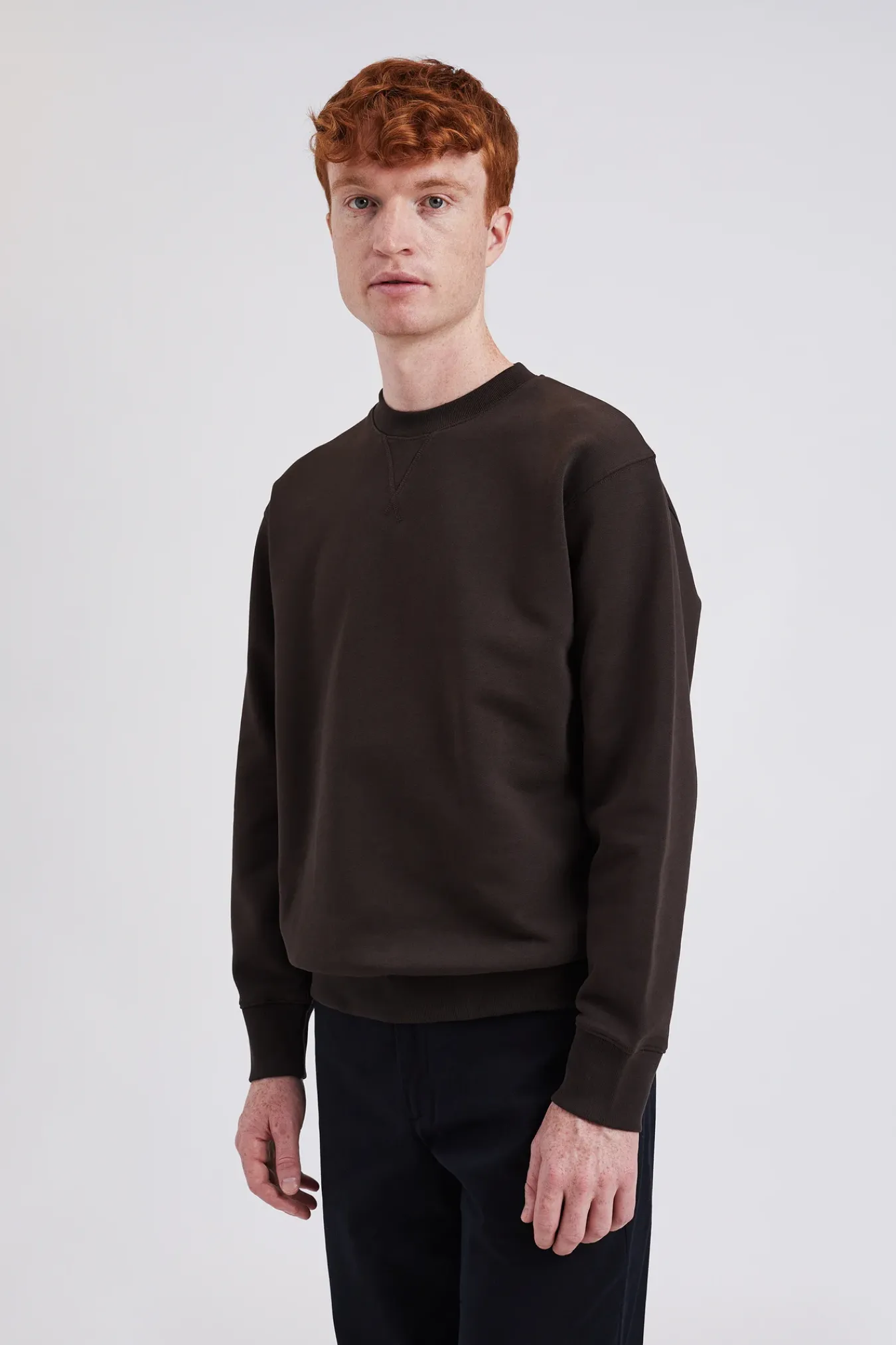 SWEATSHIRTS^Norse Projects Norse Standard Sweatshirt Espresso