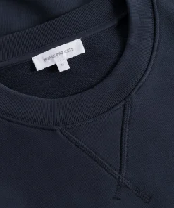 SWEATSHIRTS^Norse Projects Norse Standard Sweatshirt Dark Navy