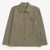 OVERSHIRTS^Norse Projects Norse Standard Twill Overshirt Sediment Green