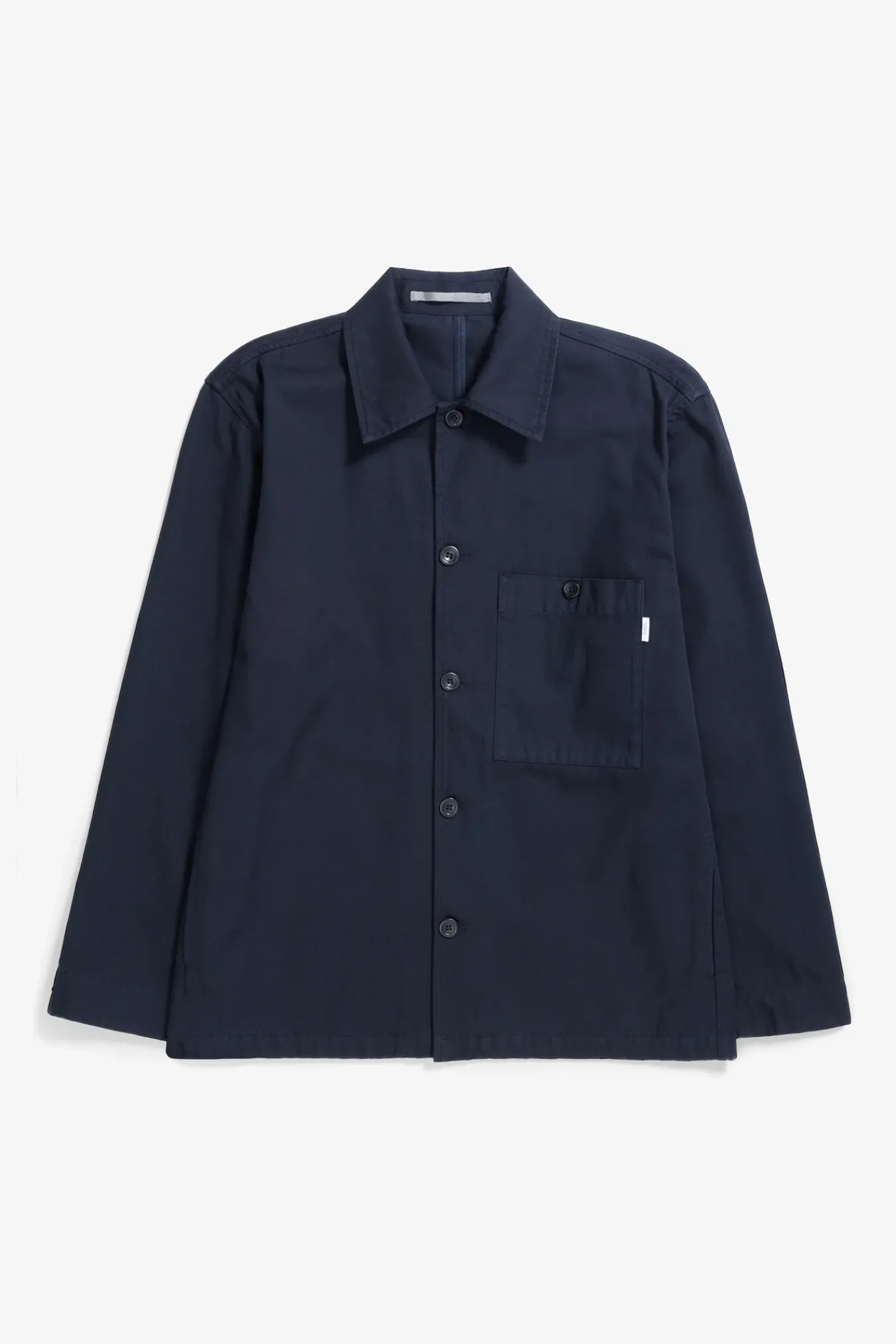 OVERSHIRTS^Norse Projects Norse Standard Twill Overshirt Dark Navy