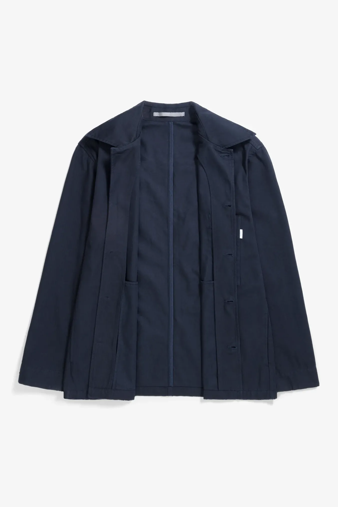 OVERSHIRTS^Norse Projects Norse Standard Twill Overshirt Dark Navy