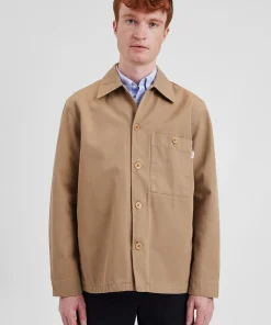OVERSHIRTS^Norse Projects Norse Standard Twill Overshirt Utility Khaki