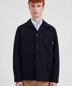 OVERSHIRTS^Norse Projects Norse Standard Twill Overshirt Dark Navy