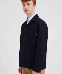OVERSHIRTS^Norse Projects Norse Standard Twill Overshirt Dark Navy