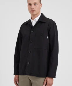 OVERSHIRTS^Norse Projects Norse Standard Twill Overshirt Black