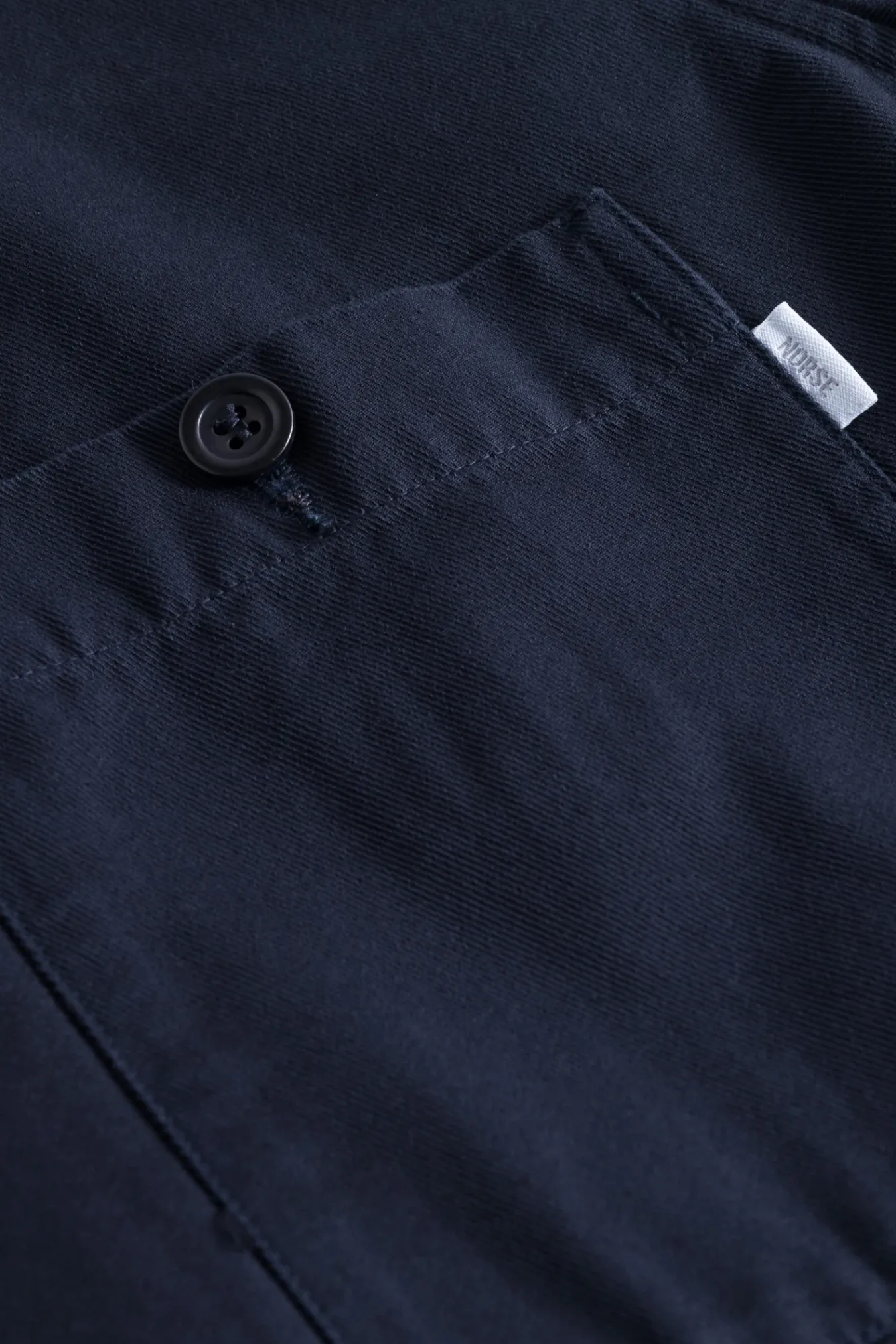 OVERSHIRTS^Norse Projects Norse Standard Twill Overshirt Dark Navy