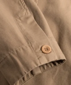 OVERSHIRTS^Norse Projects Norse Standard Twill Overshirt Utility Khaki