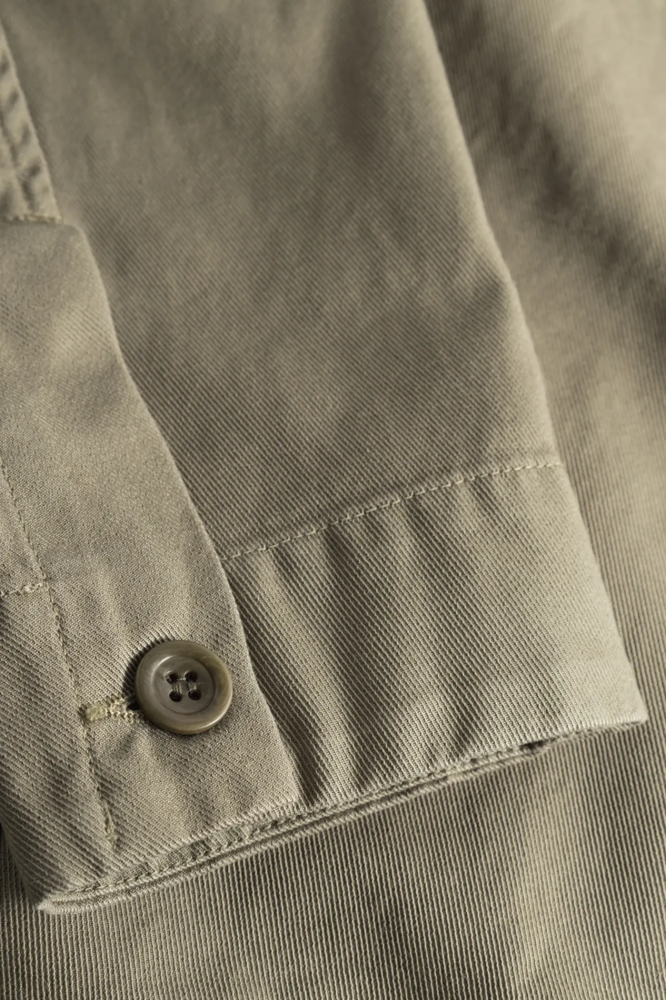 OVERSHIRTS^Norse Projects Norse Standard Twill Overshirt Sediment Green