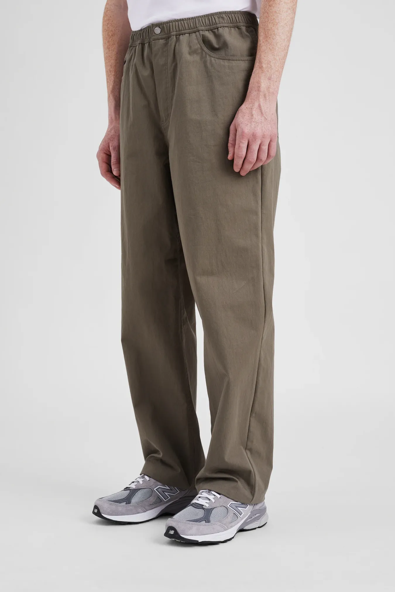 TROUSERS^Norse Projects Ragnar Fine Broken Twill Sediment Green