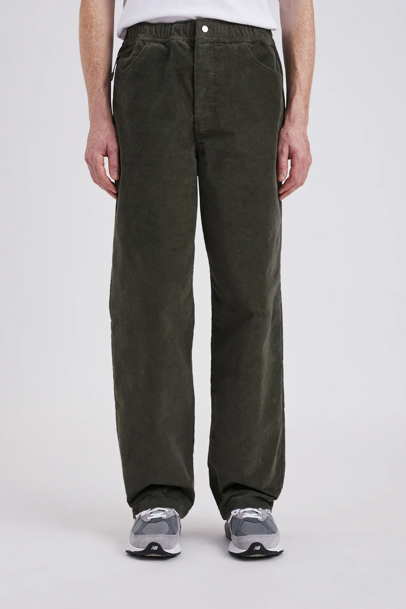 TROUSERS^Norse Projects Ragnar Relaxed Solotex Corduroy Pant Ivy Green