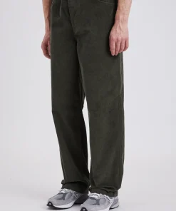 TROUSERS^Norse Projects Ragnar Relaxed Solotex Corduroy Pant Ivy Green