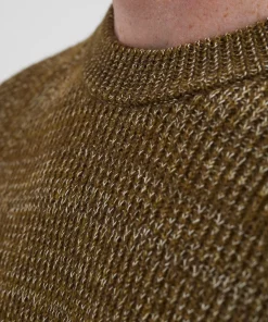 KNITWEAR^Norse Projects Roald Wool Cotton Rib Sweater Sitka Green