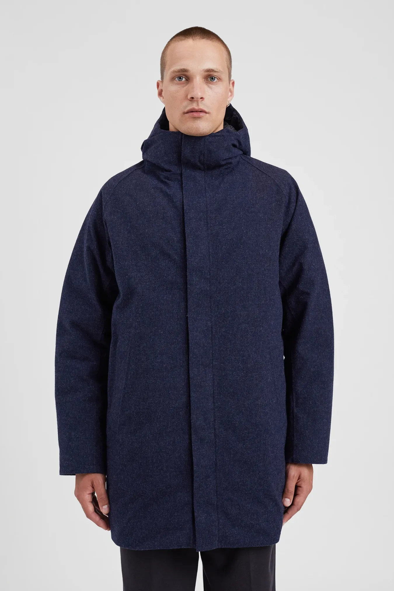 OUTERWEAR^Norse Projects Rokkvi 6.0 Gore-Tex Wool Down Jacket Dark Navy