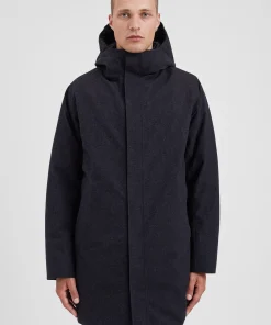 OUTERWEAR^Norse Projects Rokkvi 6.0 Gore-Tex Wool Down Jacket Charcoal Melange