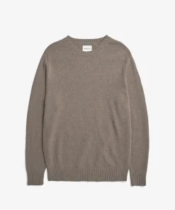 KNITWEAR^Norse Projects Sigfred Cashmere Sweater Taupe