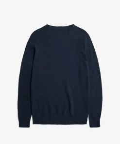 KNITWEAR^Norse Projects Sigfred Cashmere Sweater Dark Navy