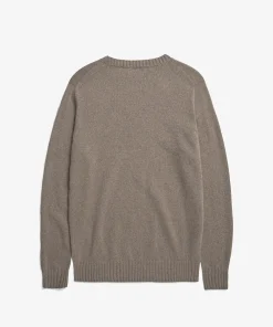 KNITWEAR^Norse Projects Sigfred Cashmere Sweater Taupe