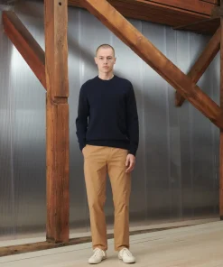 KNITWEAR^Norse Projects Sigfred Cashmere Sweater Dark Navy