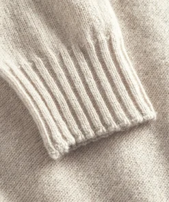 KNITWEAR^Norse Projects Sigfred Cashmere Sweater Ecru