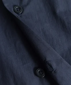 SHIRTING^Norse Projects Silas Tech Poplin Shirt Dark Navy