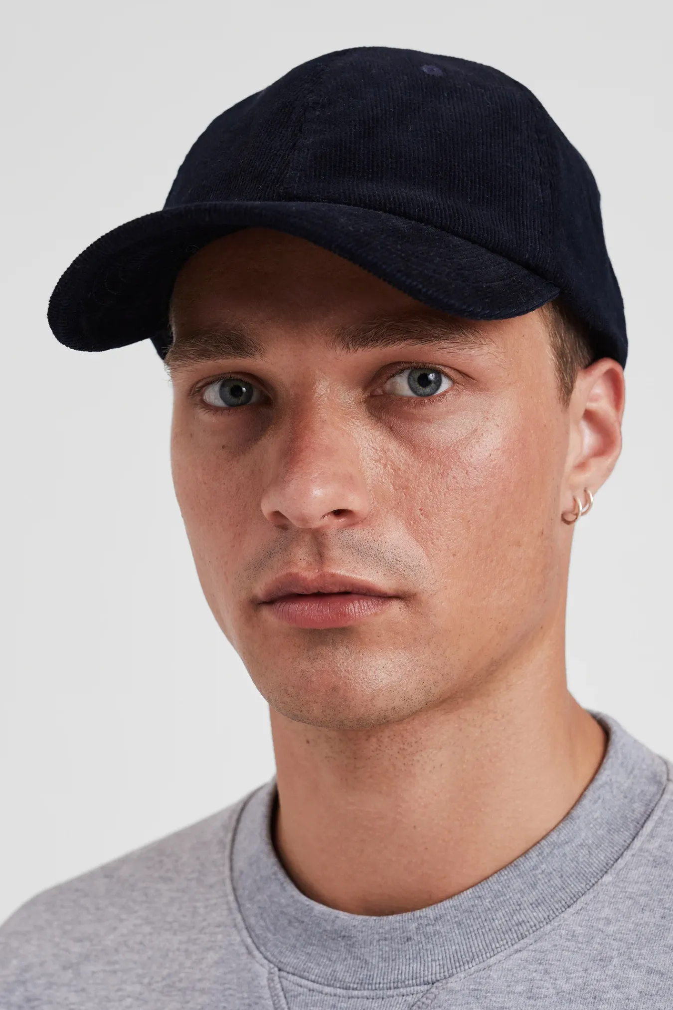 CAPS^Norse Projects Solotex Corduroy Sports Cap Dark Navy