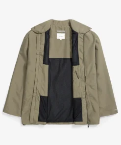 OUTERWEAR^Norse Projects Sten Gore-Tex Windstopper Insulated Shirt Jacket Sediment Green