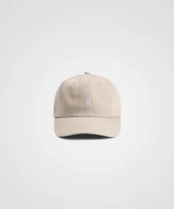 CAPS^Norse Projects Twill Sports Cap Marble white