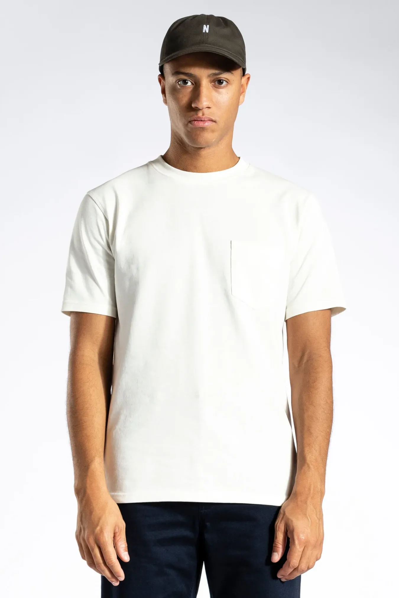 CAPS^Norse Projects Twill Sports Cap Beech Green