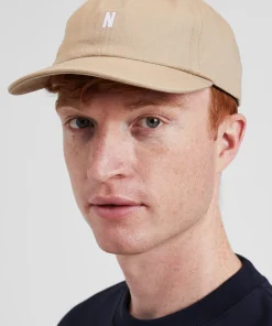 CAPS^Norse Projects Twill Sports Cap Utility Khaki