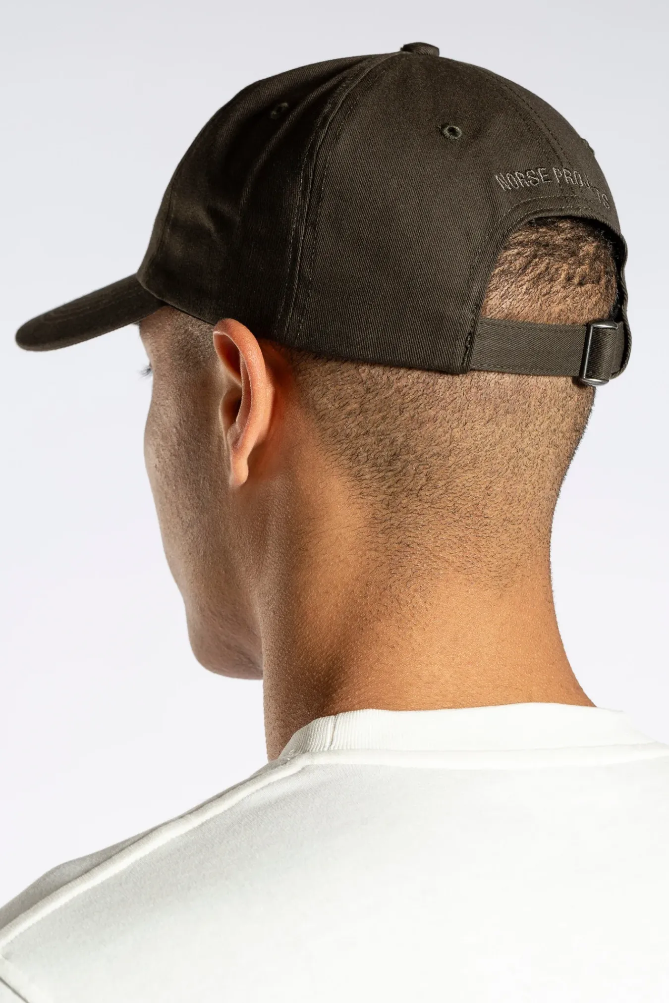 CAPS^Norse Projects Twill Sports Cap Beech Green