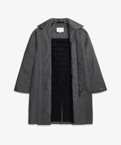 OUTERWEAR^Norse Projects Vargo Gore-Tex Windstopper Raglan Mac Battleship Grey