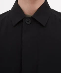 OUTERWEAR^Norse Projects Vargo Travel Light Raglan Mac Black