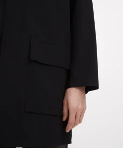OUTERWEAR^Norse Projects Vargo Travel Light Raglan Mac Black