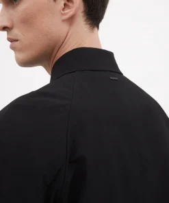 OUTERWEAR^Norse Projects Vargo Travel Light Raglan Mac Black