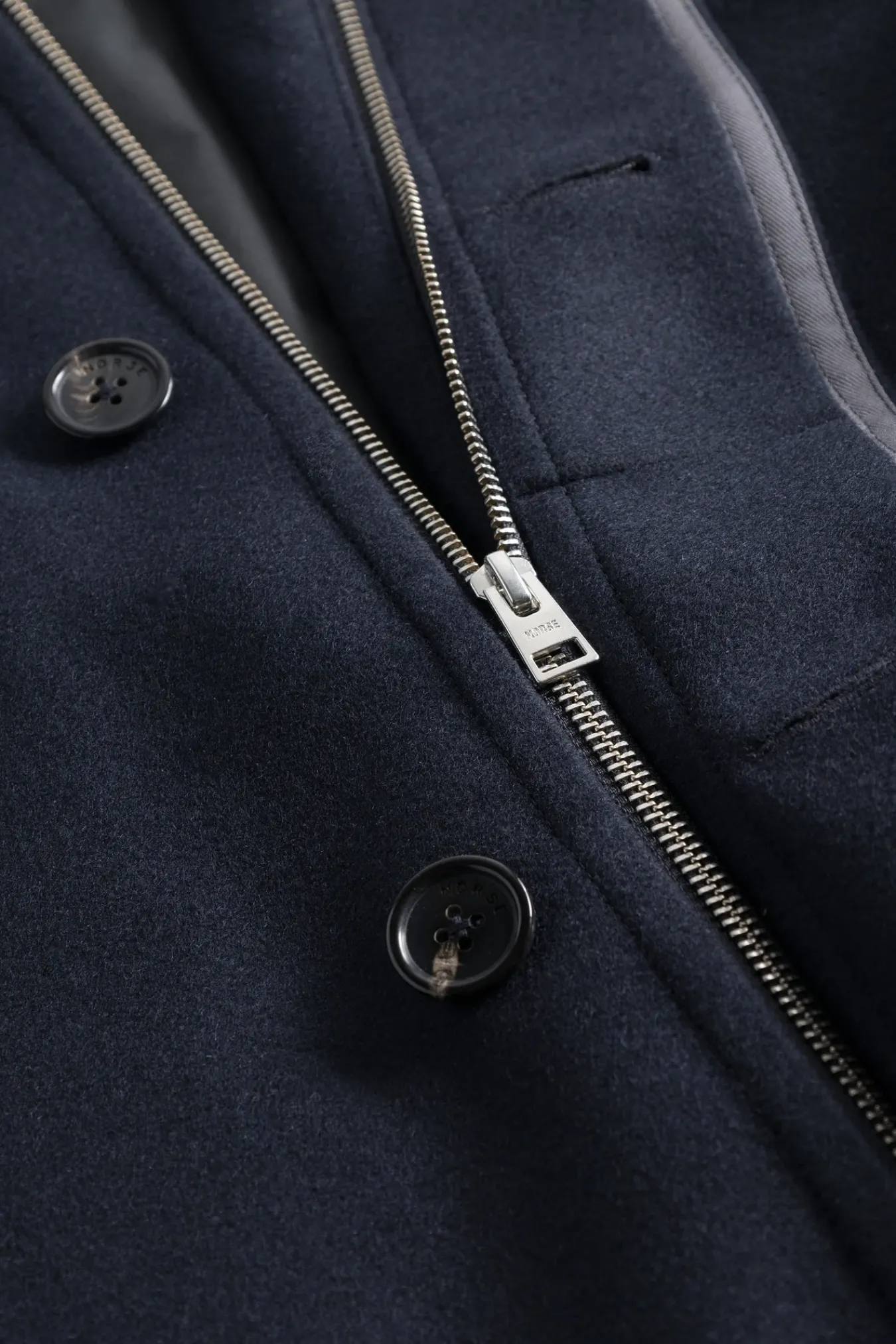 OUTERWEAR^Norse Projects Vargo Wool Windstopper Dark Navy
