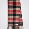 ACCESSORIES^Norse Projects Virgin Wool Checked Scarf Holmen Red