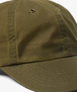 CAPS^Norse Projects Wax 6-Panel Cap Beech Green