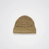 BEANIES^Norse Projects Wool Cotton Rib Beanie Sitka Green